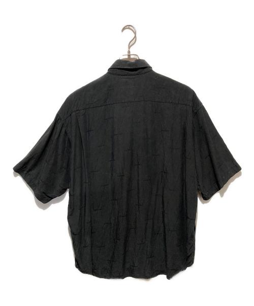BALENCIAGA（バレンシアガ）BALENCIAGA (バレンシアガ) モノグラム 半袖シャツ ブラック サイズ:37の古着・服飾アイテム