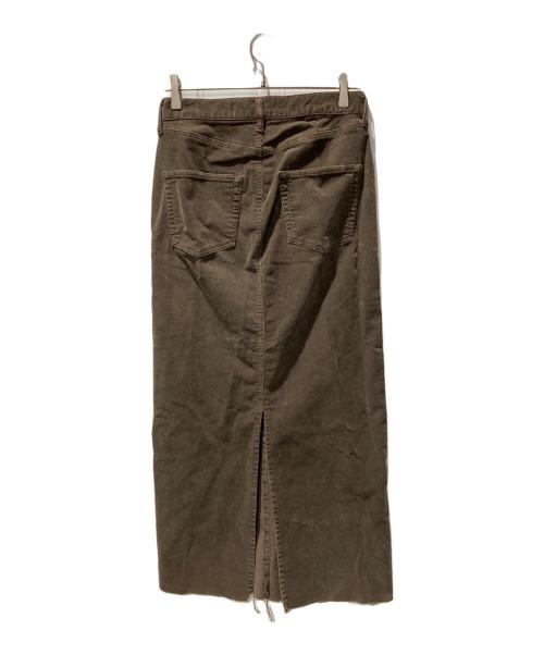 REMI RELIEF（レミレリーフ）REMI RELIEF (レミレリーフ) アパルトモン 別注 Corduroy Long Skirt ブラウン サイズ:Mの古着・服飾アイテム