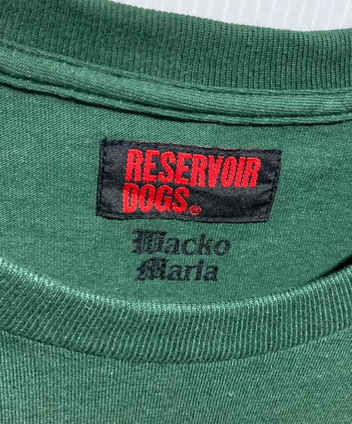 WACKO MARIA（ワコマリア）WACKO MARIA (ワコマリア) RESERVOIR DOGS (レザボアドッグス) プリントTシャツ グリーン サイズ:Lの古着・服飾アイテム