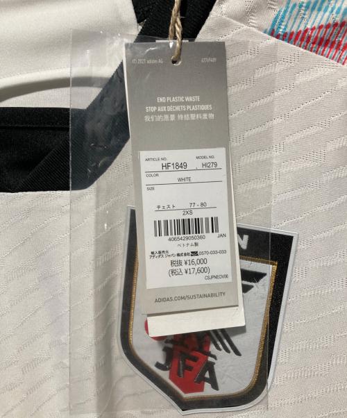 adidas（アディダス）adidas (アディダス) ゲームシャツ ホワイト サイズ:2ＸＳの古着・服飾アイテム