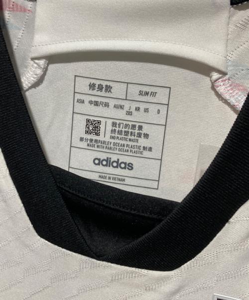 adidas（アディダス）adidas (アディダス) ゲームシャツ ホワイト サイズ:2ＸＳの古着・服飾アイテム