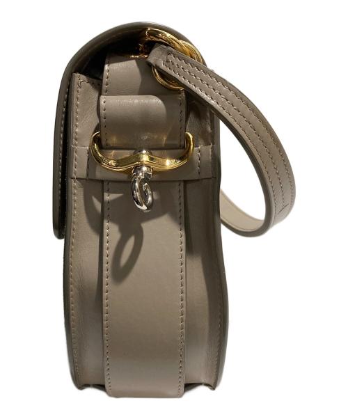 Chloe（クロエ）Chloe (クロエ) シャイニー＆スエードレザー製Tessスモールバッグ Motty-Greyの古着・服飾アイテム
