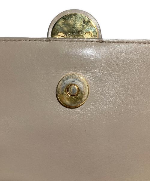 Chloe（クロエ）Chloe (クロエ) シャイニー＆スエードレザー製Tessスモールバッグ Motty-Greyの古着・服飾アイテム