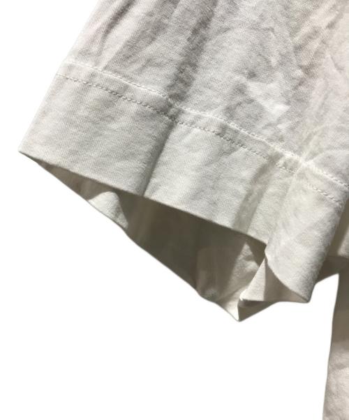 GIVENCHY（ジバンシィ）GIVENCHY (ジバンシィ) スリム GIVENCHYロゴ リバース コットンTシャツ ホワイト サイズ:Lの古着・服飾アイテム