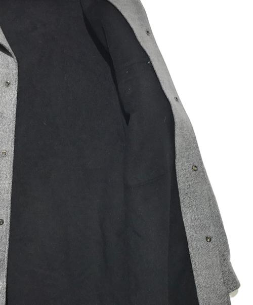 THE RERACS（ザ リラクス）THE RERACS (ザ リラクス) ロング CPOシャツ グレー サイズ:FREEの古着・服飾アイテム