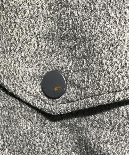 THE RERACS（ザ リラクス）THE RERACS (ザ リラクス) ロング CPOシャツ グレー サイズ:FREEの古着・服飾アイテム