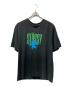 stussy（ステューシー）の古着「サーフマンTシャツ」｜ブラック