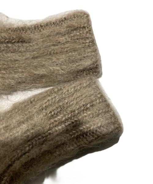 CLANE（クラネ）CLANE (クラネ) COLOR MOHAIR SHAGGY CARDIGAN ベージュ サイズ:1の古着・服飾アイテム