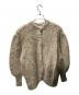 CLANE（クラネ）の古着「COLOR MOHAIR SHAGGY CARDIGAN」｜ベージュ