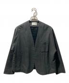 BLANCブラン）の古着「カラーレスジャケット」｜グレー