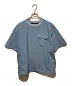 DAIWA PIER39ダイワ ピア39）の古着「別注プルオーバーポケットTシャツ」｜スカイブルー
