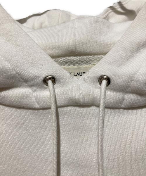 Saint Laurent Paris（サンローランパリ）Saint Laurent Paris (サンローランパリ) プルオーバーパーカー ホワイト サイズ:Sの古着・服飾アイテム