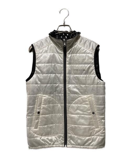 MARK&LONA（マークアンドロナ）MARK&LONA (マークアンドロナ) Glint Star Vest/ｸﾞﾘﾝﾄｽﾀｰﾍﾞｽﾄ ブラック×ホワイト サイズ:Sの古着・服飾アイテム