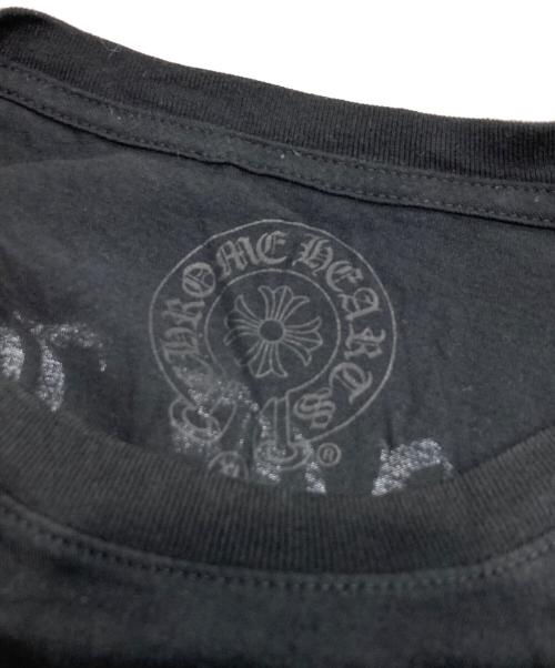 CHROME HEARTS（クロムハーツ）CHROME HEARTS (クロムハーツ) Arch Logoプリント ポケット 半袖Tシャツ ブラック サイズ:XLの古着・服飾アイテム