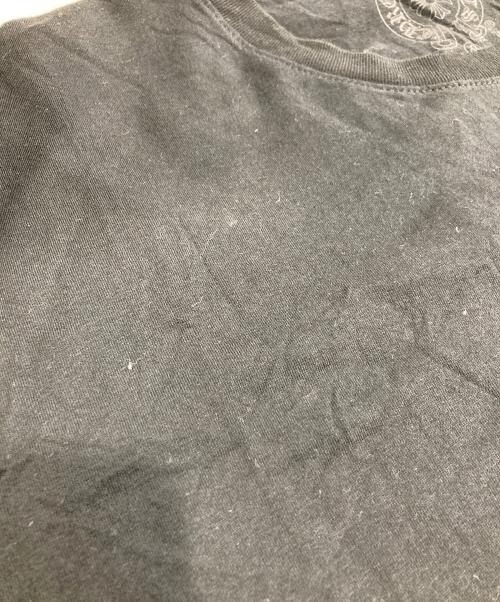 CHROME HEARTS（クロムハーツ）CHROME HEARTS (クロムハーツ) Arch Logoプリント ポケット 半袖Tシャツ ブラック サイズ:XLの古着・服飾アイテム