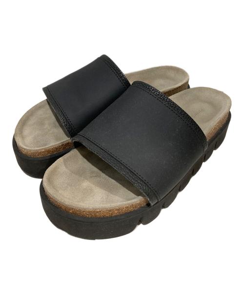 HENDER SCHEME（エンダースキーマ）HENDER SCHEME (エンダースキーマ) caterpillar/かまぼこサンダル ブラック サイズ:ＦＲＥＥの古着・服飾アイテム