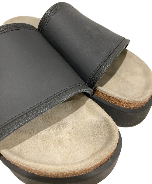 HENDER SCHEME（エンダースキーマ）HENDER SCHEME (エンダースキーマ) caterpillar/かまぼこサンダル ブラック サイズ:ＦＲＥＥの古着・服飾アイテム
