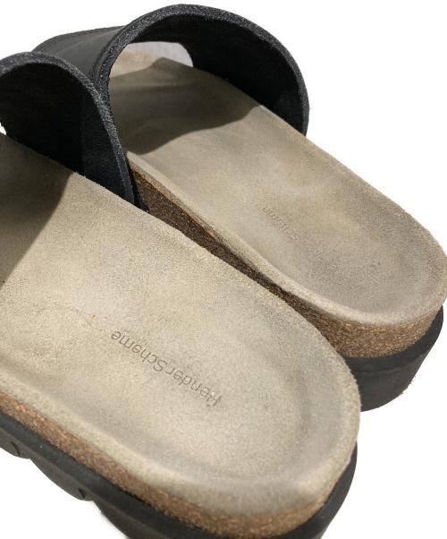 HENDER SCHEME（エンダースキーマ）HENDER SCHEME (エンダースキーマ) caterpillar/かまぼこサンダル ブラック サイズ:ＦＲＥＥの古着・服飾アイテム