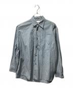 YOKEヨーク）の古着「長袖 シャツ」｜ブルー