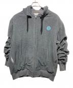 FACETASMファセッタズム）の古着「SUPER BIG HOODIE」｜グレー