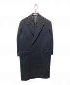 AURALEEオーラリー）の古着「SPONGE WOOL MELTON CHESTERFIELD COAT」｜ダークネイビー
