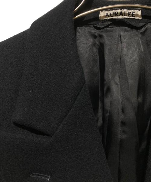 AURALEE（オーラリー）AURALEE (オーラリー) SPONGE WOOL MELTON CHESTERFIELD COAT ダークネイビー サイズ:1の古着・服飾アイテム