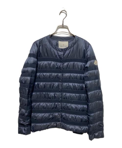 MONCLER（モンクレール）MONCLER (モンクレール) sacai (サカイ) YUMAKO GIUBBOTTO ダウンジャケット ネイビー サイズ:1の古着・服飾アイテム