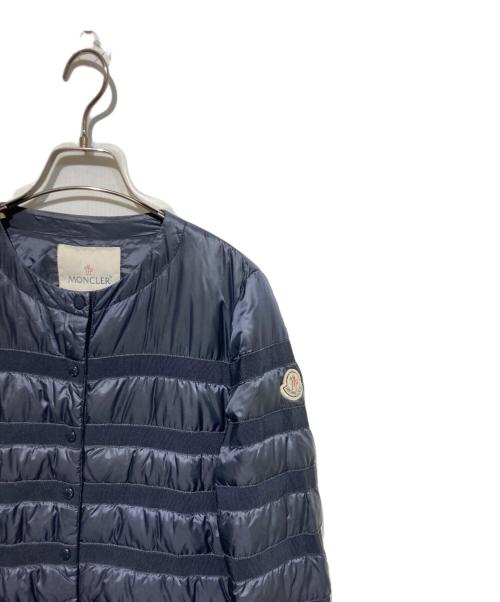 MONCLER（モンクレール）MONCLER (モンクレール) sacai (サカイ) YUMAKO GIUBBOTTO ダウンジャケット ネイビー サイズ:1の古着・服飾アイテム