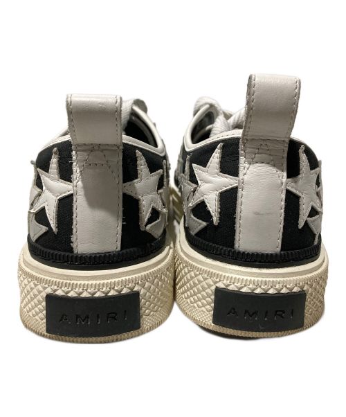 AMIRI（アミリ）AMIRI (アミリ) ローカットスニーカー ブラック×ホワイト サイズ:42の古着・服飾アイテム
