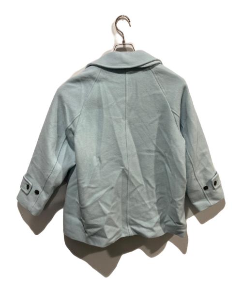 URBAN RESEARCH（アーバンリサーチ）URBAN RESEARCH (アーバンリサーチ) スーパー100メルトンPコート スカイブルー サイズ:freeの古着・服飾アイテム