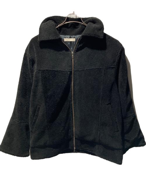 ENOF（イナフ）ENOF (イナフ) BOA JACKET/ボアジャケット ブラック サイズ:Ｌの古着・服飾アイテム