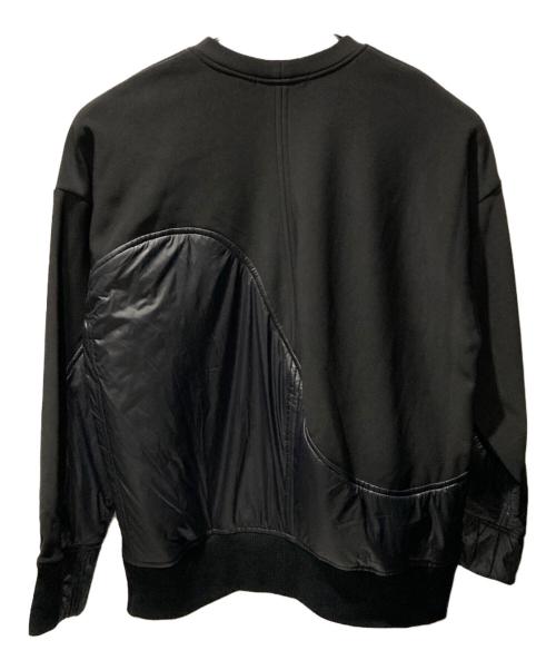 UN3D.（アンスリード）UN3D. (アンスリード) ウェーブラインパデッドプルオーバー ブラック サイズ:38の古着・服飾アイテム