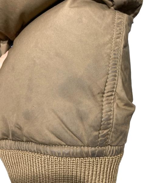 MONCLER（モンクレール）MONCLER (モンクレール) ALBERIC GIUBBOTTO ブラウン サイズ:1の古着・服飾アイテム