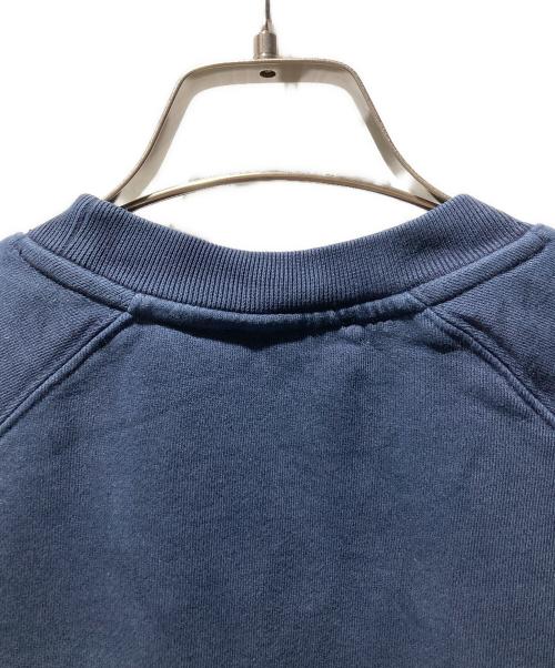 maison kitsune（メゾンキツネ）maison kitsune (メゾンキツネ) フォックス ヘッドパッチ クラシック スウェット ネイビー サイズ:Mの古着・服飾アイテム