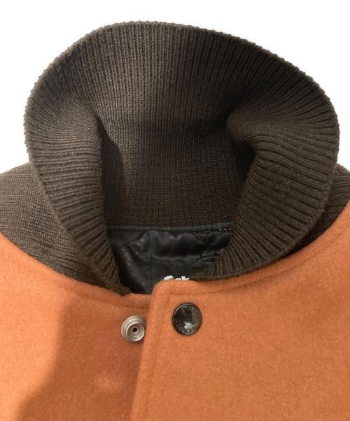 Schott（ショット）Schott (ショット) SKOOKUM (スクーカム) スタジアムジャケット ブラウン サイズ:Mの古着・服飾アイテム