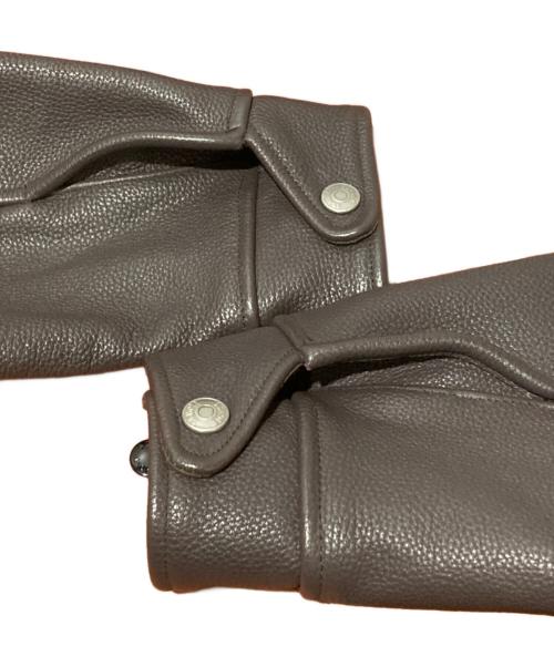 Schott（ショット）Schott (ショット) SKOOKUM (スクーカム) スタジアムジャケット ブラウン サイズ:Mの古着・服飾アイテム