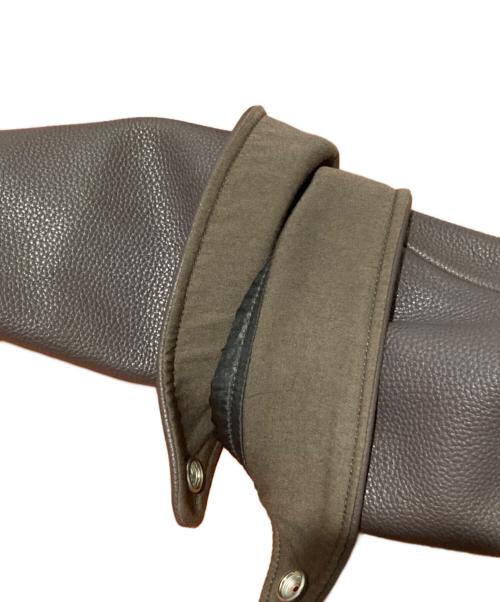 Schott（ショット）Schott (ショット) SKOOKUM (スクーカム) スタジアムジャケット ブラウン サイズ:Mの古着・服飾アイテム