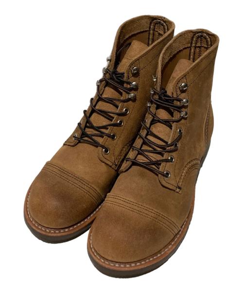 RED WING（レッドウィング）RED WING (レッドウィング) Iron Ranger/アイアンレンジャー ブラウン サイズ:25.5cmの古着・服飾アイテム
