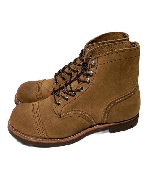 RED WING（レッドウィング）RED WING (レッドウィング) Iron Ranger/アイアンレンジャー ブラウン サイズ:25.5cmの古着・服飾アイテム