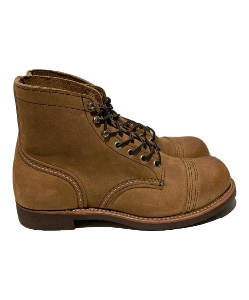 RED WING（レッドウィング）RED WING (レッドウィング) Iron Ranger/アイアンレンジャー ブラウン サイズ:25.5cmの古着・服飾アイテム