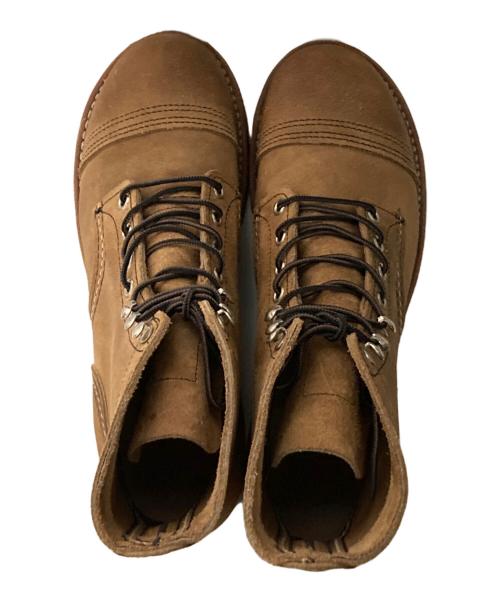 RED WING（レッドウィング）RED WING (レッドウィング) Iron Ranger/アイアンレンジャー ブラウン サイズ:25.5cmの古着・服飾アイテム