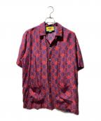 GUCCI×adidasグッチ×アディダス）の古着「Macro GG Bowling Shirt 