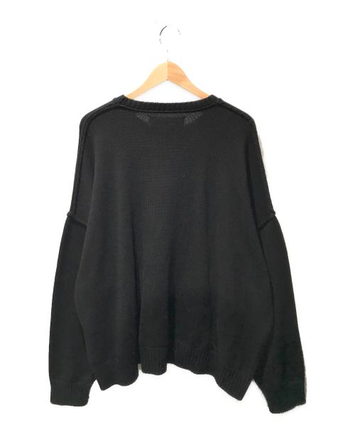 DAIRIKU（ダイリク）DAIRIKU (ダイリク) gremlins (グレムリン) PULLOVER KNIT （プルオーバーニット） ブラウン×ブラック サイズ:FREEの古着・服飾アイテム