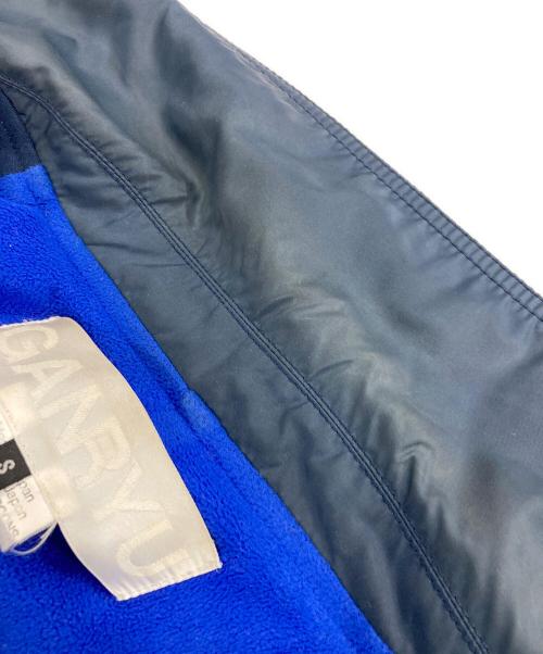 GANRYU（ガンリュウ）GANRYU (ガンリュウ) ライダースジャケット ブルー サイズ:Sの古着・服飾アイテム