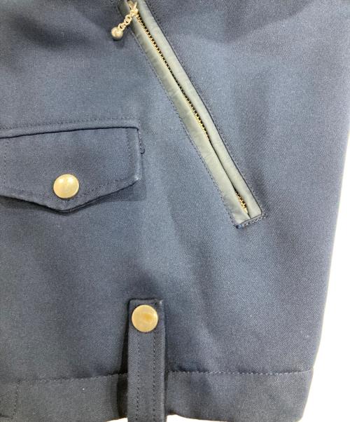 GANRYU（ガンリュウ）GANRYU (ガンリュウ) ライダースジャケット ブルー サイズ:Sの古着・服飾アイテム