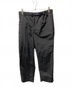 everyoneエブリワン）の古着「NYLON BELTED EASYPANTS パンツ」｜ブラック