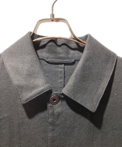 ULTERIOR（アルテリア）ULTERIOR (アルテリア) リネンシルクカバーオール ブラック サイズ:4の古着・服飾アイテム