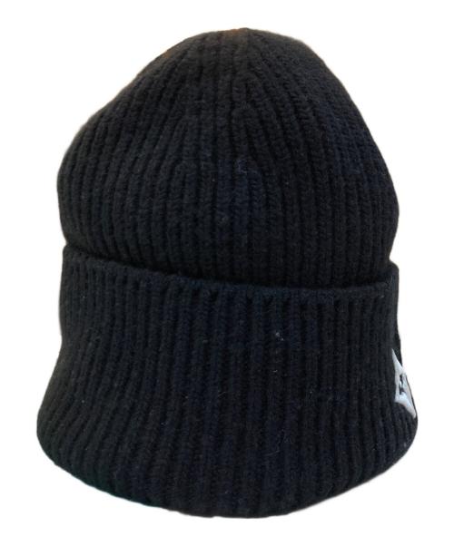 LOUIS VUITTON（ルイ ヴィトン）LOUIS VUITTON (ルイ ヴィトン) ビーニー・LV ヘッドライン ニット帽 ブラックの古着・服飾アイテム