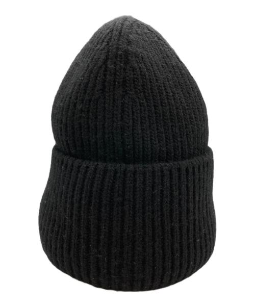 LOUIS VUITTON（ルイ ヴィトン）LOUIS VUITTON (ルイ ヴィトン) ビーニー・LV ヘッドライン ニット帽 ブラックの古着・服飾アイテム