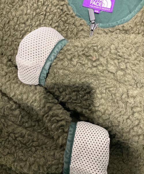 THE NORTHFACE PURPLELABEL（ザ・ノースフェイス パープルレーベル）THE NORTHFACE PURPLELABEL (ザ・ノースフェイス パープルレーベル) Wool Boa Fleece Field Long Coat コート グリーン サイズ:WSの古着・服飾アイテム